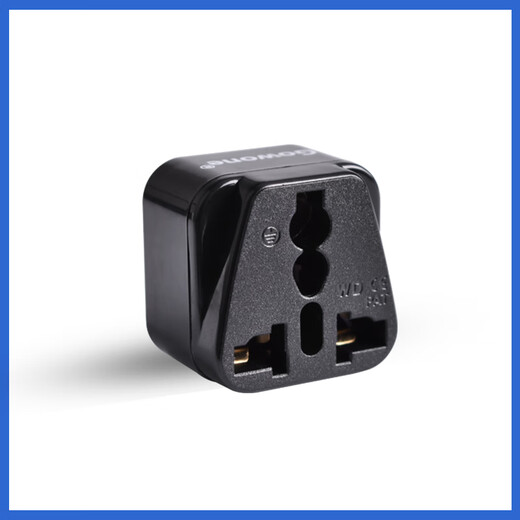 GowoneGowone computer room server PDU conversion connector multi-function to 10A multi-purpose hole global universal conversion socket national standard three-pin to 10A multi-purpose hole
