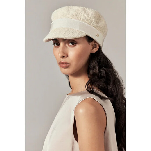 Helen Kaminski beret women's hat autumn and winter new 2025 new wool blended Korean fashion all-match hat women's high-end gift Cream American cream style one size fits all elegant and fashionable