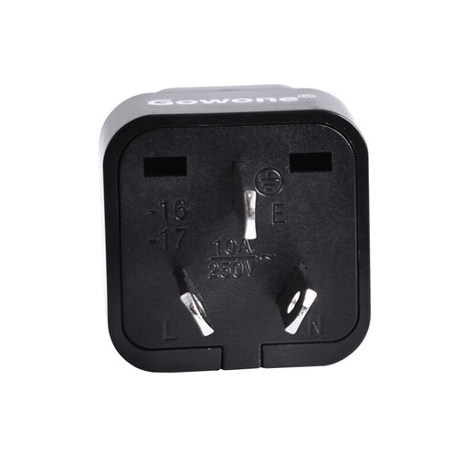 GowoneGowone computer room server PDU conversion connector multi-function to 10A multi-purpose hole global universal conversion socket national standard three-pin to 10A multi-purpose hole