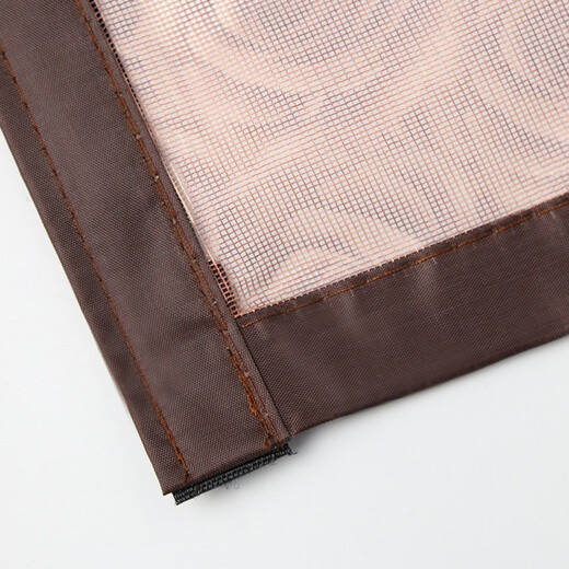 Duomeiyi Mosquito résistant Curtain de porte auto-adhésive Velcro épaississe libre de bande magnétique muette Muet Magnécant crypté Curtain de la fenêtre d'écran 90 * 210cm 210cm (Thumbtip) Free)