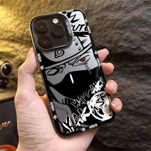猫漫尖火影忍者iPhone15Promax手机壳14苹果13带土12佐助11鸣人XR新款镭 IMD-黑色-鼬L1105 iPhone16