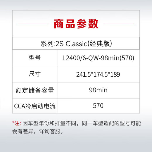 Camel car battery Classic version L2-400 Sagitar Lavida new LaCrosse Yinglang Cruze Magotan battery