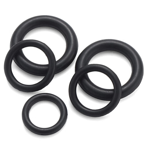 Jinggong (JINGGONG) nitrile rubber o-ring sealing ring o-shaped rubber ring oil seal sealing ring waterproof and high temperature resistant black gasket outer diameter 16*wire diameter 2.4 (50 pieces)
