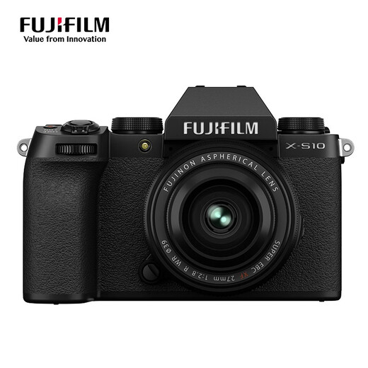Fuji (FUJIFILM) XF27mmF2.8 R WR biscuit lens only 84 grams, suitable for travel photography, just take it with you, black