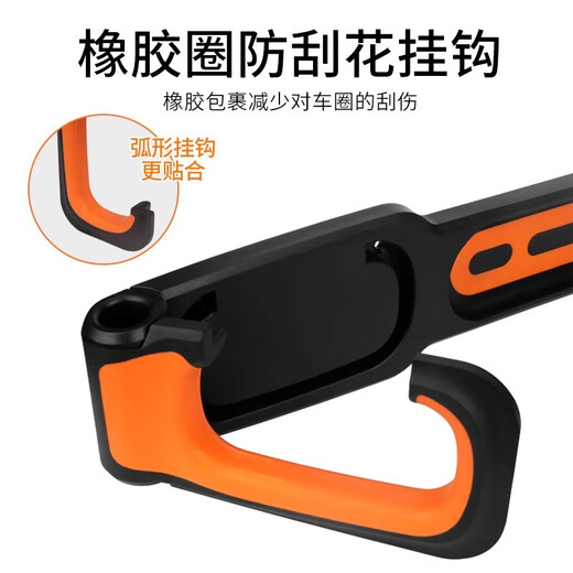 RINDU bicycle wall rack hanging bicycle bracket indoor display rack home mountain bike wall hook storage bracket