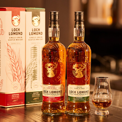 Roman Lake Single Cereal Scotch Whisky Original importiert ausländische Weingeschenk Whisky Neue Version Torfgeschmack