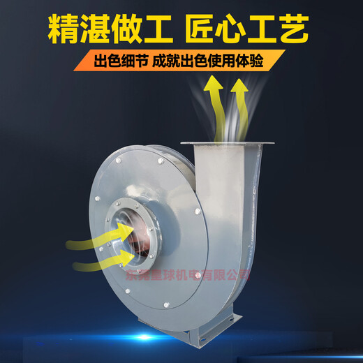 
XMSJ9-19 High-pressure centrifugal fan industrial dust removal blower material blower induced fan 380V 9195A75W380V