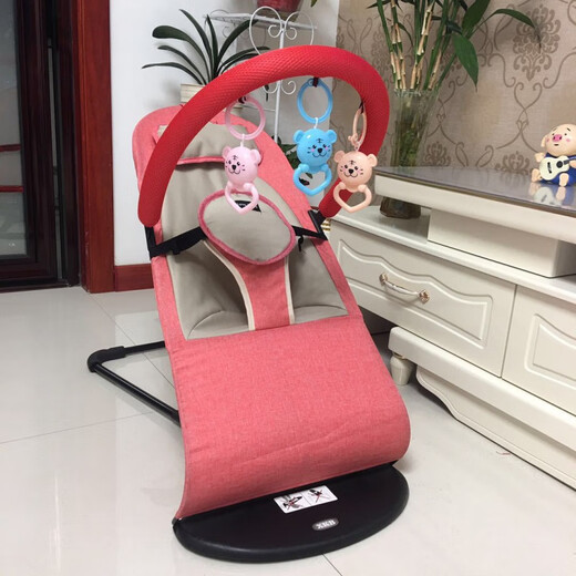 Acacia Tong Neugeborenes Baby schläft für Babys 1-6 Monate alte Babyartefakt-Schaukelstuhl falten verstellbare schwarze Baumwolle + bequem und atmungsaktiv. Nur die Stoffabdeckung enthält kein Regal