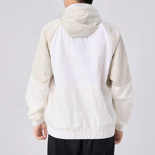 Nike (Nike) Nuevo deportes con capucha con capucha con capucha tejida de viento entrenamiento de entrenamiento transpirable Semi-Zipper CU3886-072 m