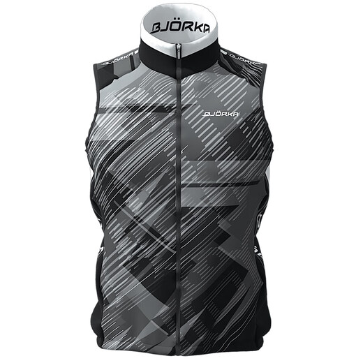 Mo Xinyu autumn and winter sleeveless vest cycling clothing mountain bike winter men's fleece warm running sports vest 1 S