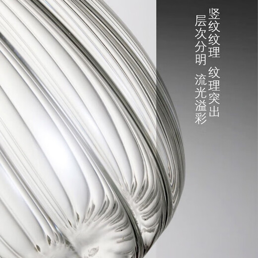 WINTERPALACE glass tea jar household large tea storage jar black tea green tea Pu'er tea storage tea sealed jar moisture-proof 750ml round