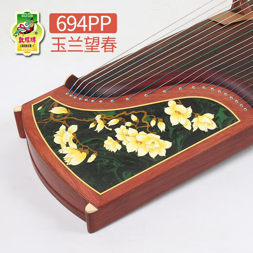 Dunhuang Brand Guzheng 694KK Banana Fenster Nacht Sprache Aufführung Rang Zheng Shanghai Folk Musical Instrument Factory 694tt Muster Diagramm