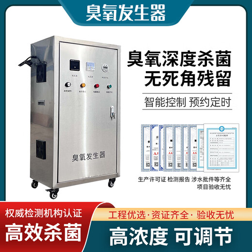 Cangmai ozone generator disinfection and sterilization industrial grade 300g barreled water plant high concentration swimming pool aquaculture plant oxygen machine 50g ozone output per hour air source