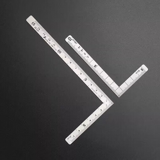LNGA LANDGRE Affinity Small Curved Size Three-inch Mage 12101 Five-inch 12103 Steel Angle Ruler Angle 12416 63400 Curved Size Large Matt 1m60cm