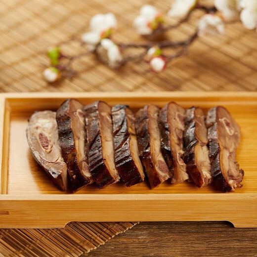 全聚德中华老字号北京切片烤鸭酱香鸭烧鸭特产含饼酱礼盒礼袋套装送礼 全聚德酱鸭套装680g（含礼袋）