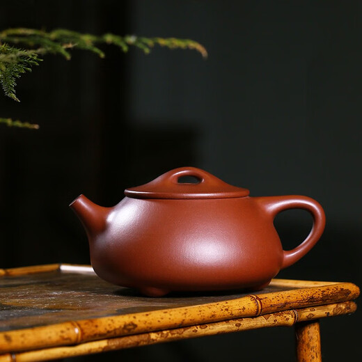 Hidden Pot World Government Subsidy Yixing Famous Purple Clay Teapot Purely Handmade Teapot Purple Clay Tea Set Bottom Slot Clear Stone Ladle Teapot