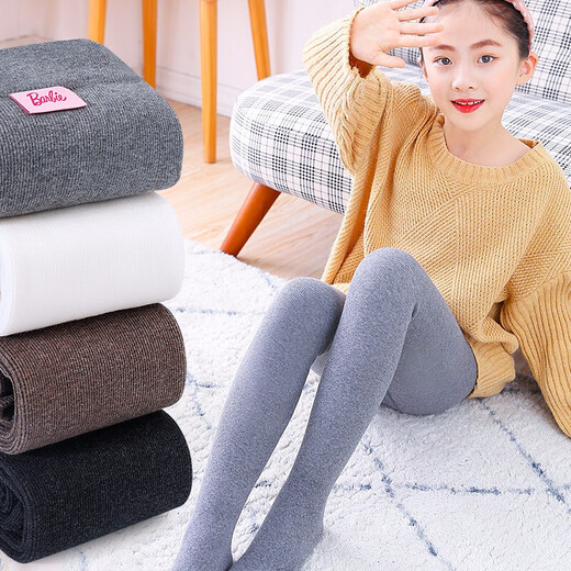 Barbie girls pantyhose autumn and winter children's leggings girls velvet thickened baby socks body stockings pantyhose