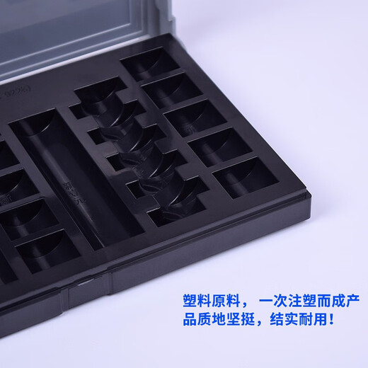 One 1 yuan coin box shopping mall supermarket bank counter coin box coin game coin change coin storage box old version FC-9227 multi-functional cover