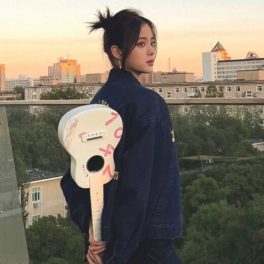 Tom欧阳娜娜联名款碳纤维尤克里里23寸初学者小吉他女生款1042U入门 23英寸1042U 娜娜联名款【原声】