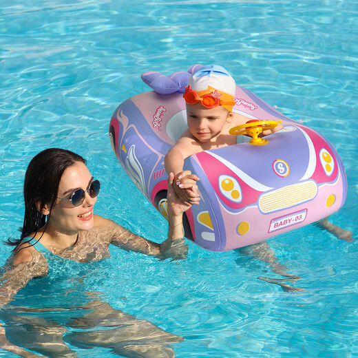 Swimbobo Baby Baby Natming Ring Cartoon Anillo de natación Red Rosa Corros