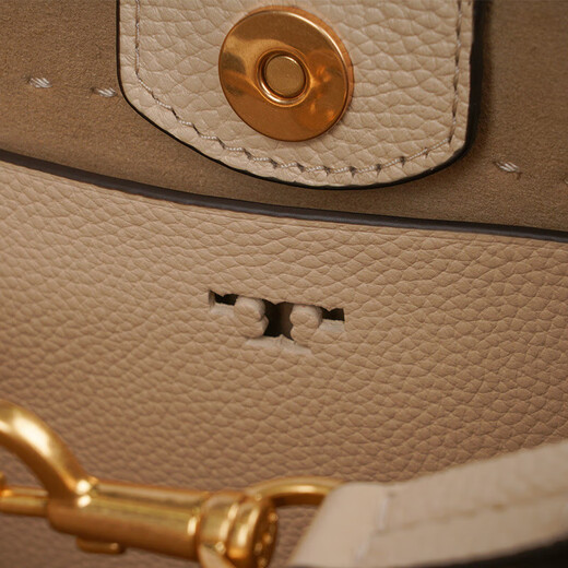 Tory Burch TB Bolsa para mujeres Tang Liboqi Bolso de bolso para mujeres Bolso McGraw Series Fashion Fashion Fashion One-Hohor Crossbody Bag Regalo de cumpleaños para su novia Cheese White Trompeta 74956 724