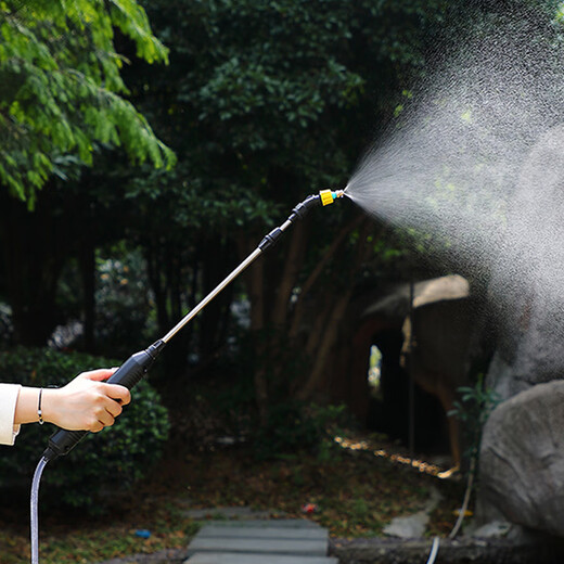 Electric sprayer spray gun watering can agricultural sprayer pesticide sprayer small disinfection household flower watering artifact 80 people chose the upgraded version + 10 meters water pipe for full power