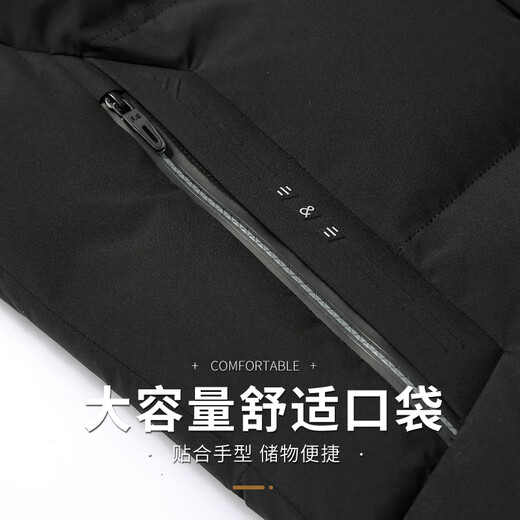 Flying in the snow down jacket men's vest duck down cold-proof autumn and winter warm fashion removable hood short casual vest 175