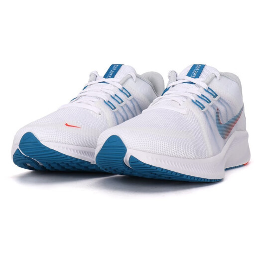 耐克（NIKE）男鞋2025新款夏季运动鞋REVOLUTION 6 缓震跑步鞋赤足休闲鞋 DA1105-101白色多色蓝色亮深红 43