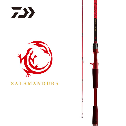 达亿瓦（DAIWA）【官方直销】达亿瓦21新品SALAMANDURA火蜥蜴路亚竿钓鱼竿高碳轻 682m LXS（中软调2.03米直柄）