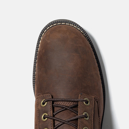 添柏岚（Timberland）官方男鞋低帮皮鞋商务通勤防水皮革舒适|A699P A699PW07/深棕色 40