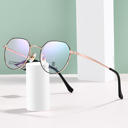 Monture de lunettes Swarovski monture en titane ultra-légère peut être équipée de lunettes anti-lumière bleue à haute myopie verres ultra-minces tendance pour hommes minces SC659 SC659 noir C16 la monture unique n'inclut pas les lentilles