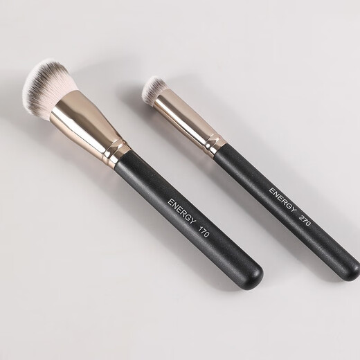 ENERGY 270 concealer brush two-color fiber hair foundation brush makeup brush beauty tool non-eating foundation brush makeup powder brush 270 angled concealer brush 1