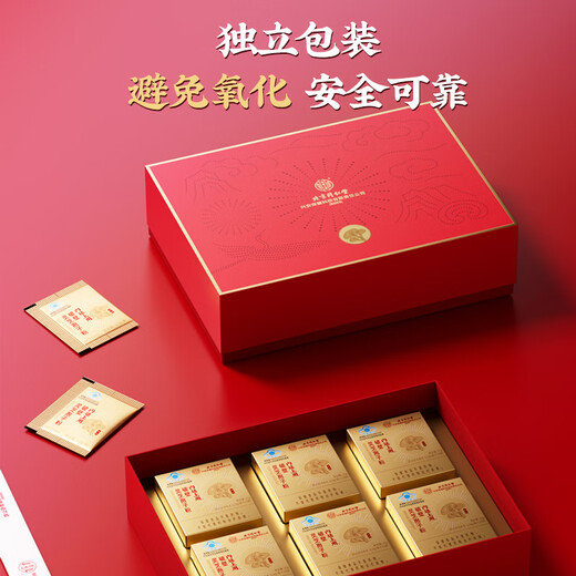 同仁堂TRT since1669始创孢子粉 破壁灵芝孢子粉中老年孢子粉 术后礼品礼盒 包含共计实发3盒装