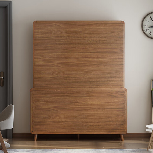 Rayle Chinese Ligne de plateau en bois massif Thé et armoire à vin moderne armoire de rangement de cuisine simple moderne Room de maison contre le mur DJ5012 combinaison 120 * 40 * 200cm