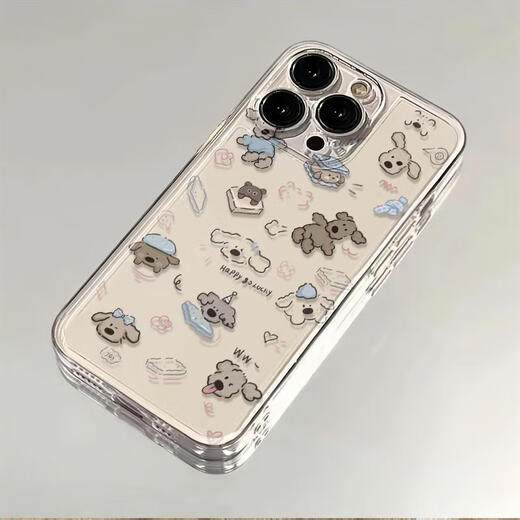 Pupan подходит для Apple 15 Promax Mobile Phone Case Pop Mart Case Case Apple 16 Case Case Casetify Mobile Phone Transparent Soft Shell Jktkkyx693 Play Small iPhone13