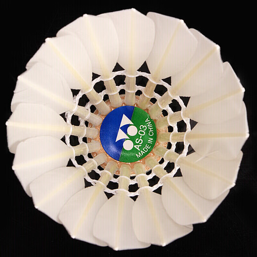 YONEX尤尼克斯羽毛球AS-03耐打鸭毛羽毛球（1桶12只装）