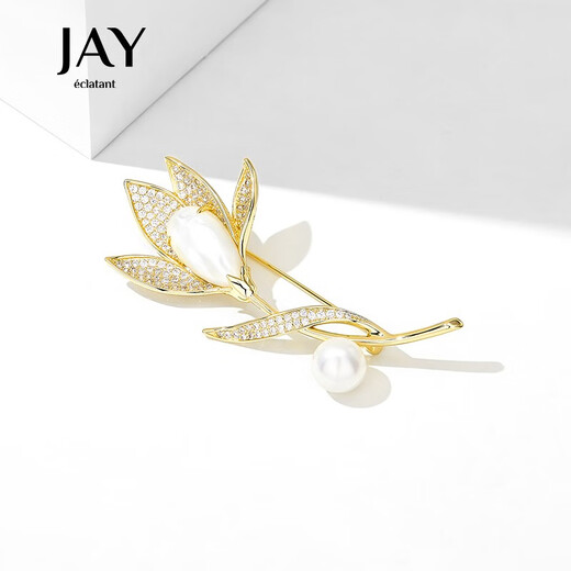 Jay brooch, high-end female corsage, suit accessories, pin, birthday gift for mother, mother-in-law, elders