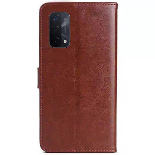Ju Xiaozhi es adecuado para Oppoa93 Case de teléfonos móviles PEHM00 Case de cuero Flip-Top Case de tarjetas de billetera 5G Case de cuero de billetera de inclinación completa