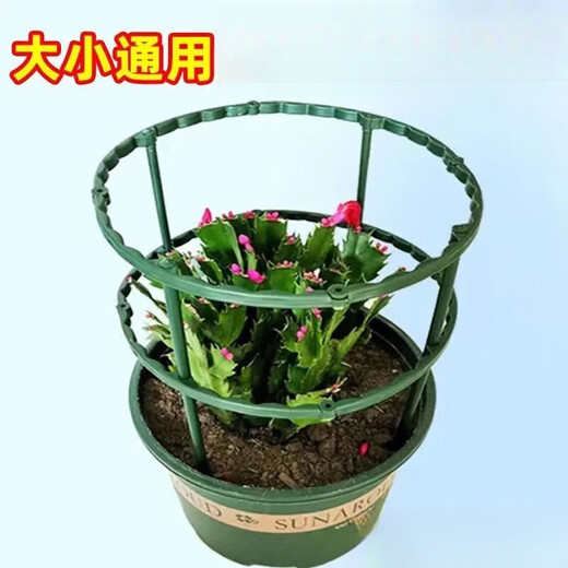 Blumenhalterung Stützstange Pflanze Klammer universelle Blumenhalterung Spleißgarten Orchid Lotus Blumenregal Kletterrahmen Feste Blumenregal Stapelbar | Verdickte [12 Schichten] 72 Wurzeln
