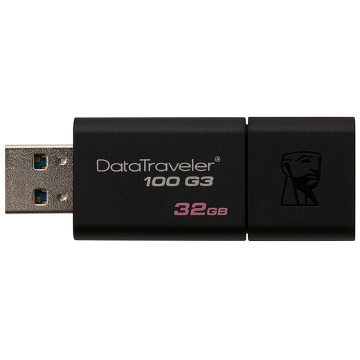 Kingston 32GB USB3.0 U disk DT100G3 black slide design Kingston 32GB USB3.0 U disk DT100G3 black slide design