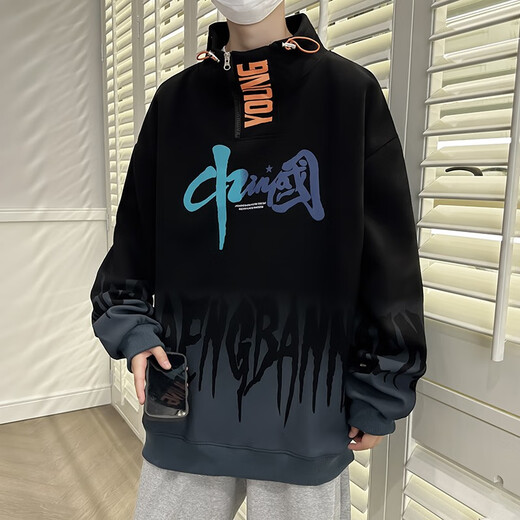 
Boyle Di spring and autumn boys half-high neck base shirt 12-year-old middle school student handsome top 15 teenagers long-sleeved sweatshirt 691 baolan (single-piece sweatshirt) quality upgrade 165 L (recommended 98-120 Jin [Jin equals 0.5 kg])
