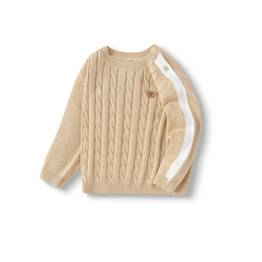 Balabala baby sweater children's winter sweater 2024 boys and girls sweater knitted sweater college trend 208424103205