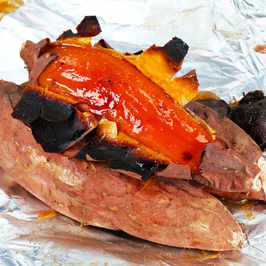 Jingxian Raw Tobacco Potato No. 25 Sweet Potato Net Weight 4.5Jin Jin is equal to 0.5kg Single Fruit 50g+ Candied Sweet Potato Roasted Sweet Potato Whole Grain Straight from the Source