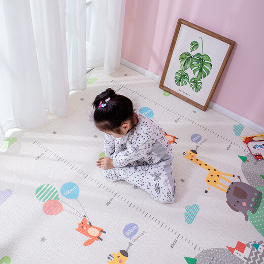 JD express bébé épaissis de tapis rampant tapis d'escalade pliable à cartouche de cerf d'étanchéité fraîche et à hauteur