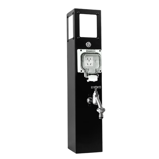 
Strange cash outdoor waterproof landscape socket column landscape courtyard garden villa 10A16A RV camp water and electricity pile integrated column GC8E12110AH