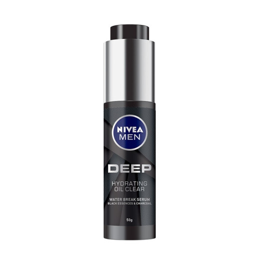 NIVEA Essence Small Blue Tube Men's Skin Care Cosmetics Hydrating Facial Essence Gift for Boyfriend Men's Oil Control Moisturizing Essence 50g