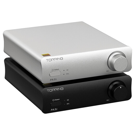 
TOPPING PA3S fever professional speaker 80W*2 balanced high power digital amplifier hifi household balanced amplifier PA3S standard silver