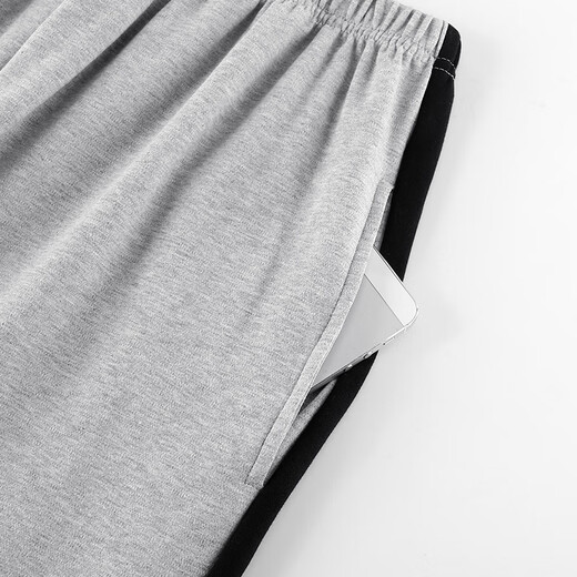 Kiargo Nouveau pyjamas pour hommes au printemps et à l'automne à manches longues adolescents à manches à manches longues minces simples de vêtements de grande taille de grande taille Yex9902 Taille XL masculine appropriée (175 cm) 140jin [Jin est égal à 0,5 kg]