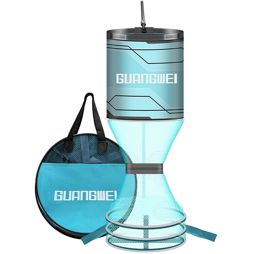 Guangwei Guangwei Yingfeng leisure fish guard thickened rubberized fish guard quick-drying deodorant fish bag mesh bag net bag anti-hanging belt ground plug 40cm 3m Yingfeng round fish guard