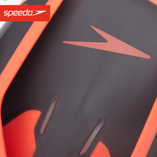 speedo swimming hand fins adult paddling sharkskin series unisex freestyle professional swimming equipment black/pink red